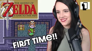 Let's Play The Legend of Zelda: A Link to the Past! - First Blind Playthrough! - Part 1