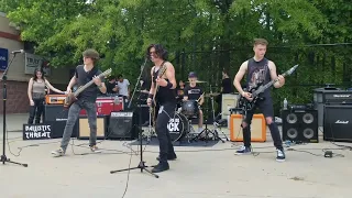 Master Of Puppets Cover by Ballistic  Threat Let There Be Rock School - Georgia