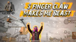 Pubg new montage video | Five Finger Claw | Full Gyro With My skills | # PUBG Mobile # KOKKI OP