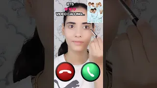 😳😱WOOW*BTS* Video Calling GRWM 😍 #shorts #ytshorts #ashortaday #trending_shorts