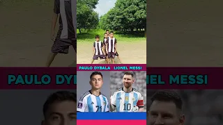 Lionel Messi vs Paulo Dybala 🇦🇷🤔🥰 (Fans ) #shorts #football #viral #messi #dybala