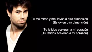 Enrique Iglesias Bailando Lyrics Spanish Version HD