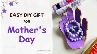 Easy DIY Clay Plate for Mother's Day! Fun Craft Activity with Kids!