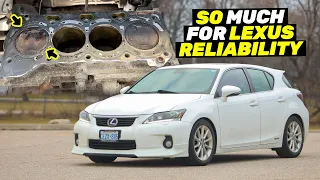 My Lexus had a MAJOR Failure Not Once but TWICE! [Long Term Update CT200h]