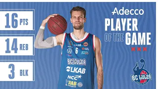 Adecco player of the game vs. Nässjö Basket: Andrew Smith