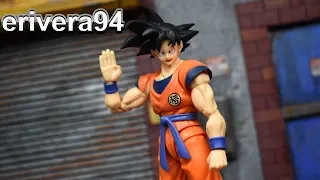 SH Figuarts Dragon Ball Z SON GOKU A Saiyan Raised On Earth Figure Review Bandai Tamashii Nations