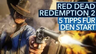 Fünf Einsteiger-Tipps für Red Dead Redemption 2 - Statuswerte, Loot & Dialoge (Gameplay)