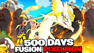 500 DAYS in FUSION PIXELMON THE FINALE! (Minecraft Pokemon)