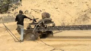 limestone cutting