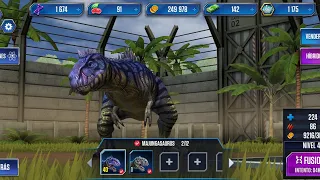 conseguir subir de divel 40 al majungasaurus 😃😃😃💪🦖