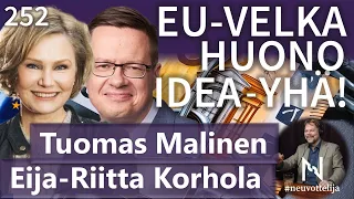 Korhola Malinen EU-velka yhä huono idea #neuvottelija 252