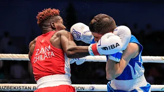 Artyush Gomtsyan (GEO) vs. Andrew Chilata (ZAM) IBA World Boxing Championships 2023 (60kg)