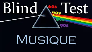 BLIND TEST Musique 60s 70s 80s 90s - 50 EXTRAITS