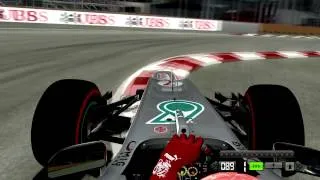 F1 2012 - Michael Schumacher Onboard Lap Singapore Qualifying Session HD