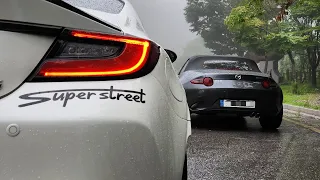 [GR86 POV] Driving in the Rainy Mountains