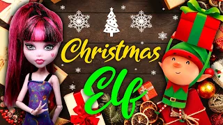 I MADE THE CUTEST CHRISTMAS ELF / Monster High Doll Repaint by Poppen Atelier #art #dolls