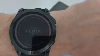 обновление часов GARMIN FENIX 7 X solar 17 апреля 2024 г.