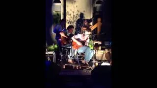 DAVY KNOWLES GOTTA LEAVE (ACCOUSTIC) W RICHARD BOWERS AND BRETT WOOD @BOWERS BACKYARD