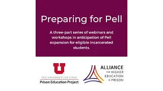 Preparing for Pell: Informing ED’s Further Guidance Through Dialogue