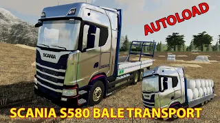 FS19 - Scania S580 Bale Transport