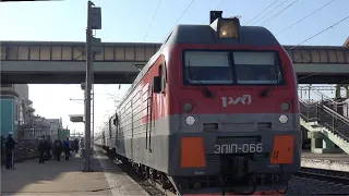 Train from Ulan-Ude to Irkutsk (Поезд из Улан-Удэ в Иркутск)