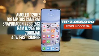 RUSAK HARGA PASAR  !! SNAPDRAGON 778G, 7000mAh, AMOLED 120Hz, 108 MP CAMERA - HP 2 JUTAAN BARU 2023