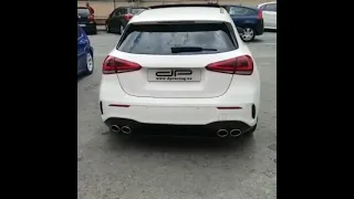 mercedes benz a35 amg exhaust sound