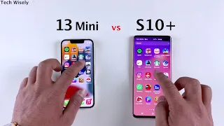 iPhone 13 Mini vs S10+ | SPEED TEST