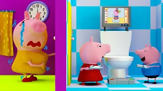 Peppa, open the door! Quickly!!! Sad Story Peppa pig 3D Sad Story Animation