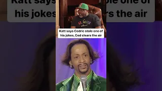 Katt Williams says Cedric The Entertainer stole one of his jokes 😳, Cedric responds | #shorts