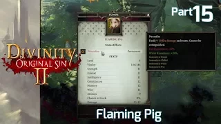 Divinity: Original Sin 2 Co-Op - Flaming Pig (Part 15)