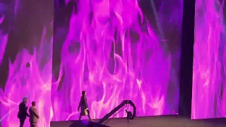 RHEA RIPLEY Entrance at WrestleMania XL Kickoff in Las Vegas, NV!