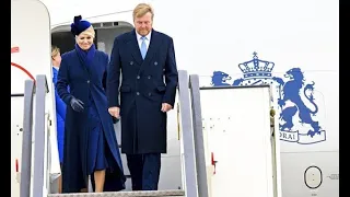King Willem-Alexander and Queen Maxima of the Netherlands make state visit to Slovakia