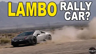 100 MPH OFF ROAD in the $300,000 Lamborghini Huracan Sterrato! - TheSmokingTIre