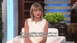 Legendado: Taylor Swift fala sobre sua nova gata | The Ellen Show