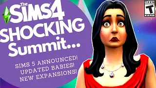 Sims 5 CONFIRMED +UPDATED  Babies & NEW EXPANSIONS for Sims 4- Behind the Sims Summit Review 2022