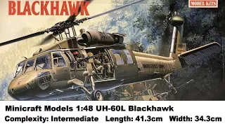 Minicraft Models 1:48 UH-60L Blackhawk Kit Review