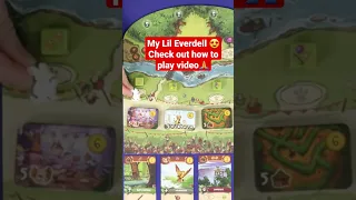 #MyLilEverdell 🐿️🦋 - family version of #Everdell - Check out full how to play!😍 #shorts #boardgame