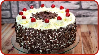 Schnellste Schwarzwälder Kirschtorte | Schokoraspel - Trick