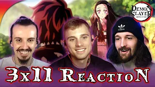 WE COULD NOT BELIEVE IT!! Demon Slayer 3x11 Reaction "A Connected Bond: Daybreak and First Light"