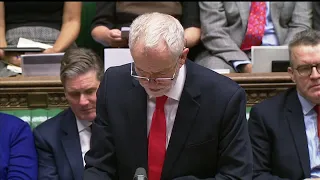 Jeremy Corbyn: "The government is in chaos"