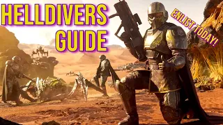 Helldivers 2 Beginner Guide To Watch Right After The In Game Tutorial! (  + Good Starting Loadout )