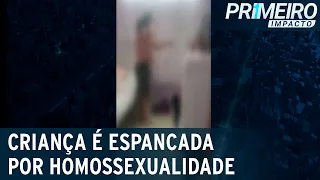 Menina é espancada pelo pai após afirmar que gosta de outra garota | Primeiro Impacto (10/12/20)