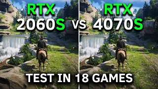 RTX 2060 SUPER vs RTX 4070 SUPER | Test In 18 Games at 1440p | 2024