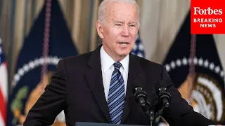 JUST IN: President Biden Speaks After Bipartisan Infrastructure Bill Passes