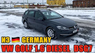 VW GOLF 1.6 DIESEL DSG7 из Germany. Технический отчет/обзор автомобиля