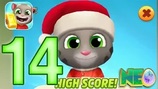 Talking Tom Gold Run: Gameplay Walkthrough Part 14 - Santa Tom (iOS, Android)