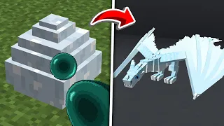 What's inside different blocks and bosses in Minecraft?