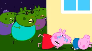 Zombie Apocalypse, Zombies Appear At The Police Station 🧟‍♀️| Peppa Pig Funny Animation