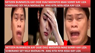 OGIE DIAZ TINAWAG NA GAHAMAN NG NETIZAEN SEY NILA MATAAS PA ANG KITA MO KAY LIZA BIR TINAWAGAN